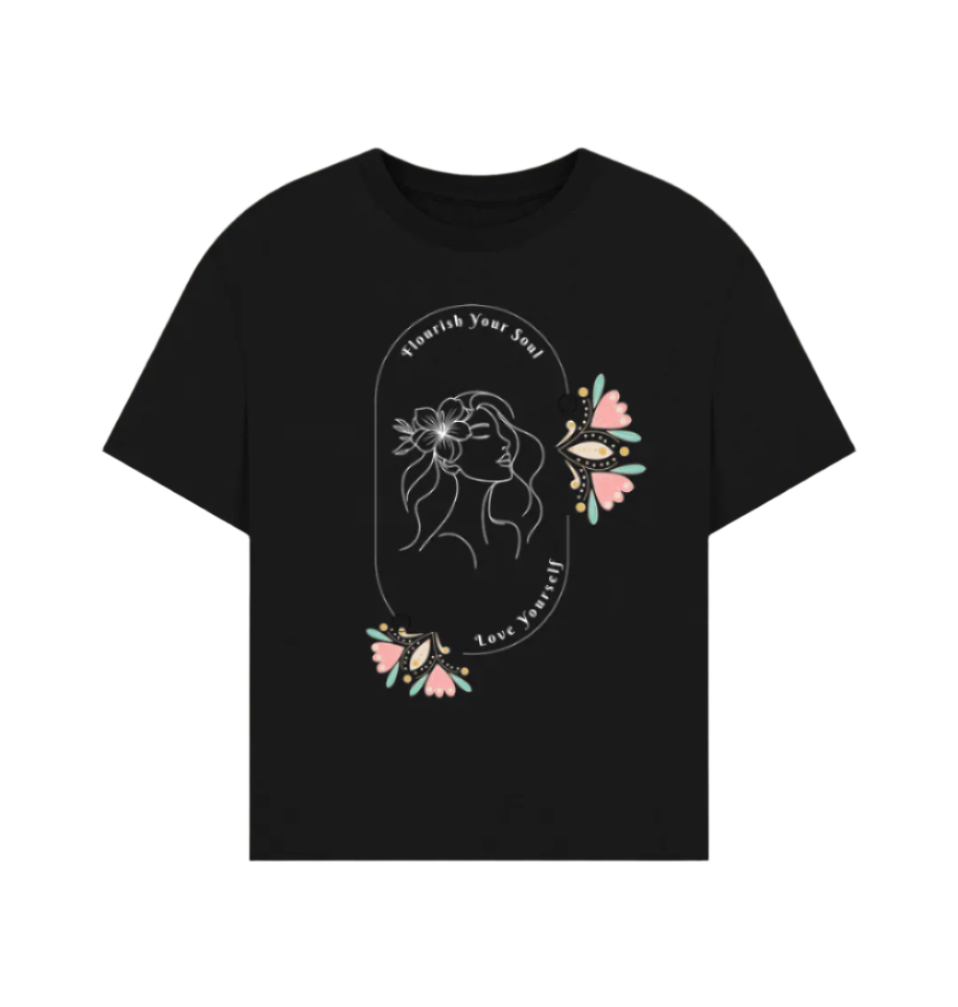Black Printed T-shirt