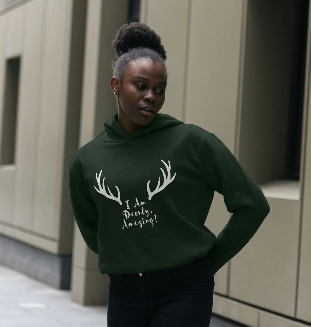 Women's Relaxed Fit Hoodie | 100% GOTS Certified organic Cotton - WRFH_001