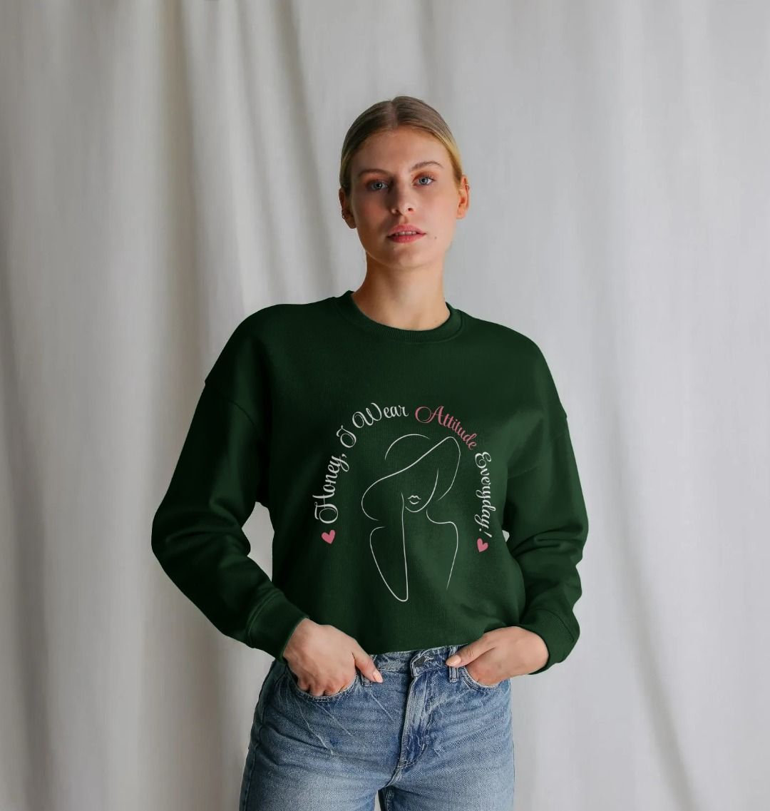 Women's Oversized Jumper | 100% GOTS Certified Organic Cotton - WOJ_002