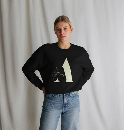 Women's Oversized Jumper | 100% GOTS Certified Organic Cotton - WOJ_004