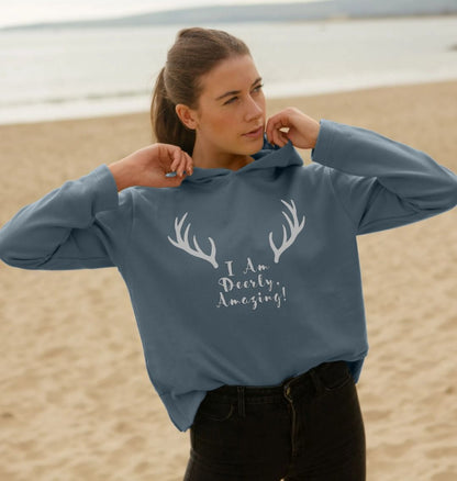 Women's Relaxed Fit Hoodie | 100% GOTS Certified organic Cotton - WRFH_001