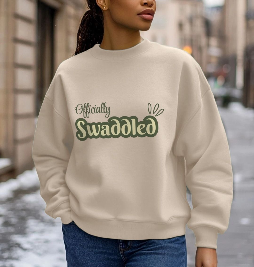 Women's Oversized Jumper | 100% GOTS Certified Organic Cotton - WOJ_003