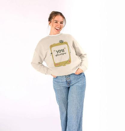 Women's Oversized Jumper | 100% GOTS Certified Organic Cotton - WOJ_001